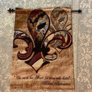 Custom music wall hanging tapestry